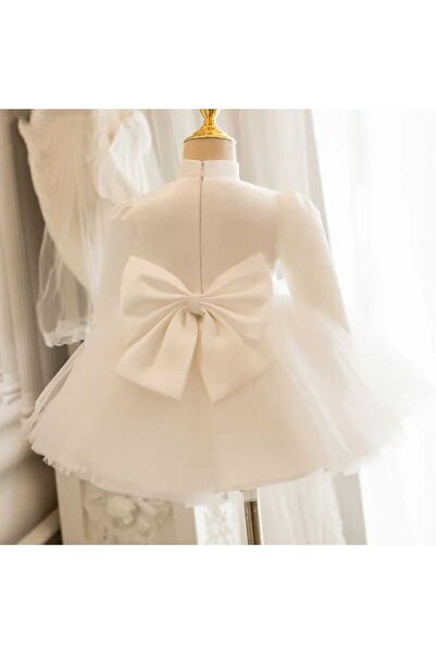 melek golden κορίτσι παιδικό φόρεμα λολίτα φόρεμα πριγκίπισσας μακρυμάνικο φιόγκο νυφικό φόρεμα μπάλα