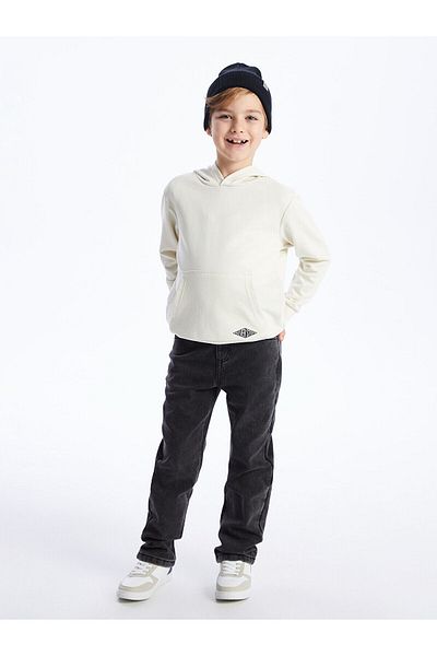 LC Waikiki Lcw Basic Long Sleeve Boy Hoodie