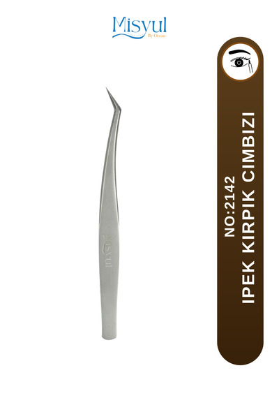 Misyul ملقط رموش حريري احترافي من الفولاذ المقاوم للصدأ