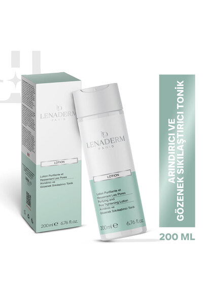 Lenaderm Lotion - Gözenek Sıkılaştırıcı Ve Temizleyici Cilt Toniği 200 ml