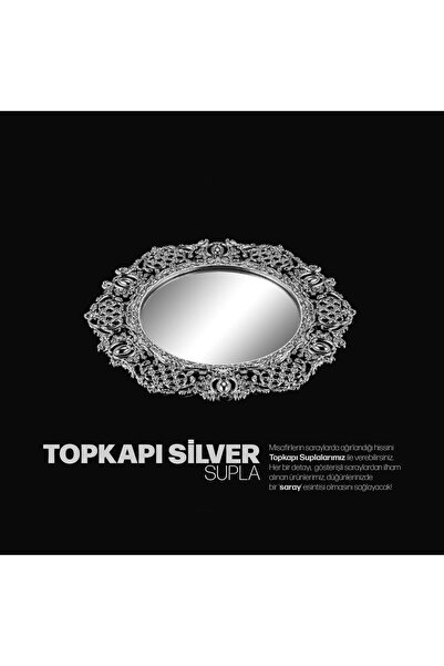 PONCİKPAZAR 6`LI TOPKAPI SİLVER MODEL SUPLA