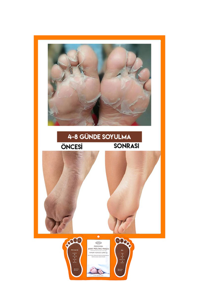 ModaLucci ÇORAP TİPİ AYAK PEELİNG MASKESİ 5'Lİ