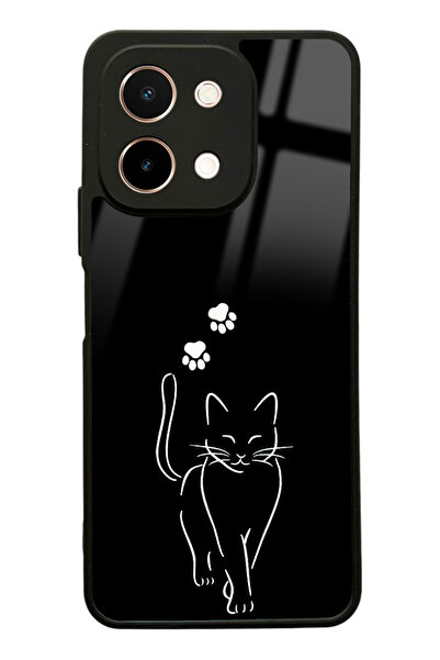 Spoyi Vivo Y28 Paticik Tasarımlı Glossy Telefon Kılıfı