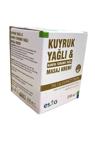 Genel Markalar Esila Kuyruk Yağlı Bamya Tohumlu Masaj Kremi 210 ml