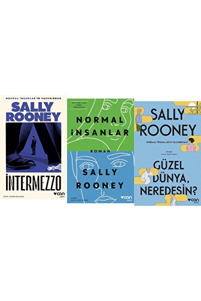 Can Yayınları İntermezzo + Normal İnsanlar + Güzel Dünya Neredesin / Sally Ro...