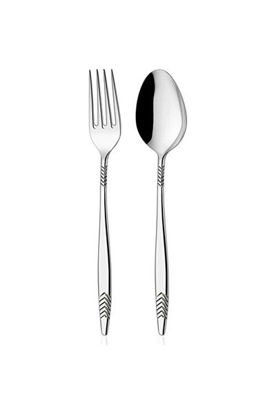on-on Hera 30 Piece Fork Spoon Set 18/10