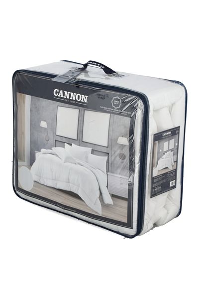 Cannon 3-Piece T215 Cotton Stripe Comforter Set Twin