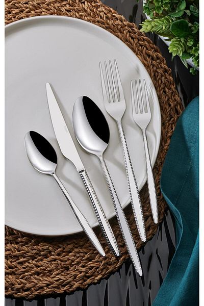 on-on Sapphire 84 Piece Fork Spoon Knife Set 18/10