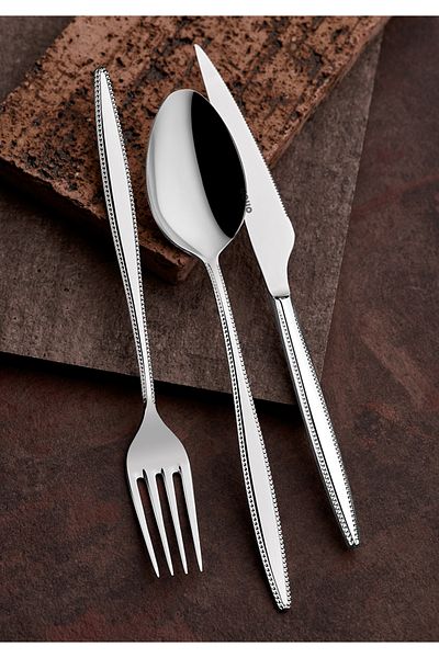 on-on Sapphire 84 Piece Fork Spoon Knife Set 18/10