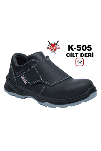 Overguard İş Ayakkabısı Kompozit Burunlu Kaynakçı Cilt Deri K-505 S2