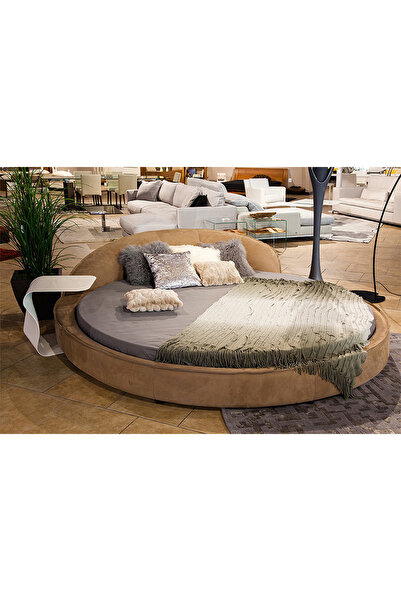 koce Medusa Yuvarlak Yatak Baza Başlık Seti