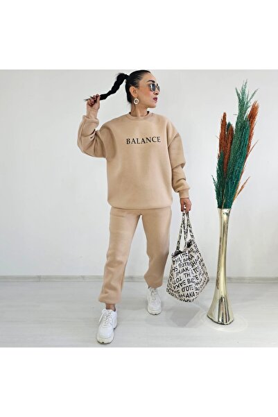 Altı Üstü Butik Анцуг с 3 нишки и повдигнат дизайн Balance Printed
