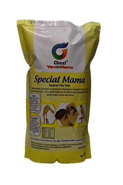 gazi Special Yumurtalı Kuş Maması 1kg (PETDÜNYAM)
