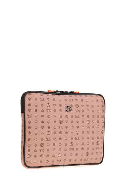 Bilik Deri Μονόγραμμα Ροζ Unisex Laptop & Χαρτοφύλακας Tablet-mn 12"