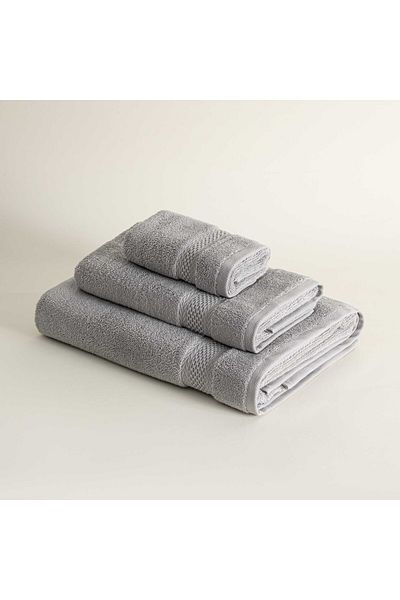 Ecocotton Σετ πετσετών Auraline 3 τεμαχίων μπλε - 100% οργανικό βαμβάκι