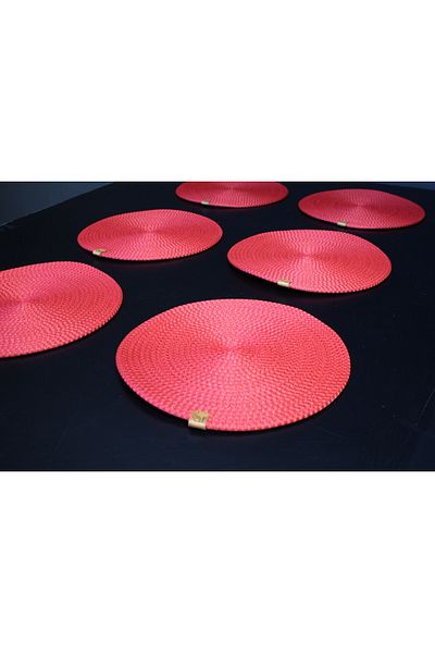 HUZUR ÇEYİZ 6 Pieces Wicker Souffle American Service