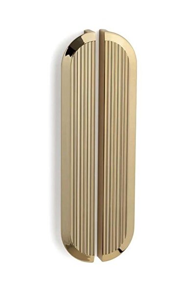 DİZAYNAKS Pera L Tipi Oval Parlak Altın Kulp 96 mm. 209064