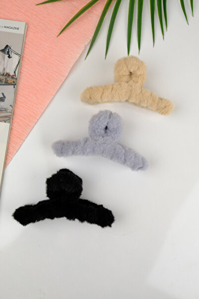 Jack Ferrero Peluş Mandal Toka Seti