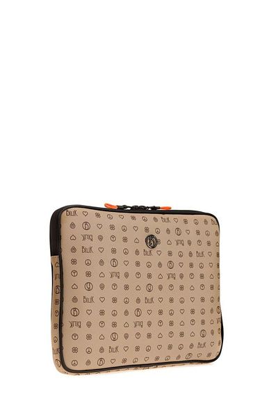 Bilik Deri Monogram Light Mink Unisex Laptop & Χαρτοφύλακας Tablet-mn 12"
