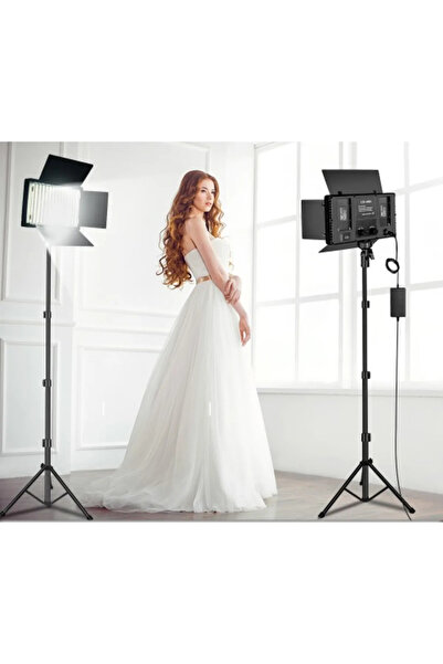 Dymax Profesyonel Led Işık 800 Led Video Kamera Işığı Ürün Çekimi Youtuber Ti...