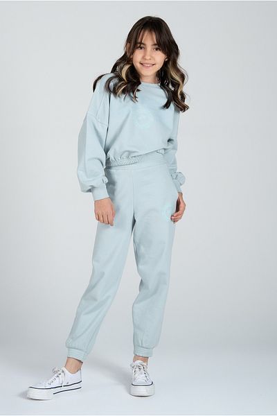 Kyron Pink Pasadened Comfortable Sweatshirt and Jogger Pants Set for Girls