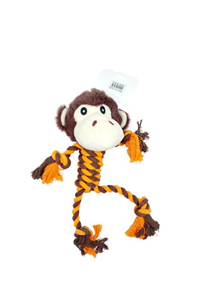 Ans خيط أسنان على شكل قرد للقطط والكلاب