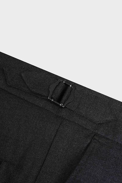 Kadir Büyükkaya Double Pleat Men's Trousers-Kax2220W