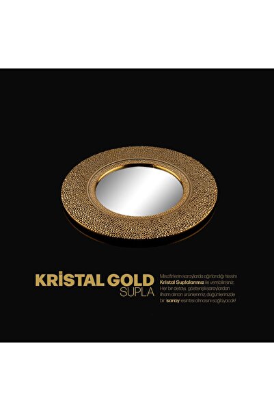 PONCİKPAZAR 6`LI KRİSTAL GOLD MODEL SUPLA