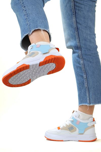 M.P. M.P. Waved High Top Skin Unisex Sports Shoes
