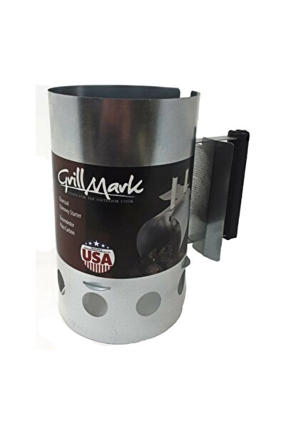 Grill Mark مدخنة الفحم 10.5 × 6.5 بوصة