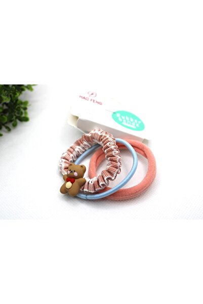 Tezcan Aksesuar Συσκευασία με 3 χαριτωμένες λαστιχένιες αγκράφες