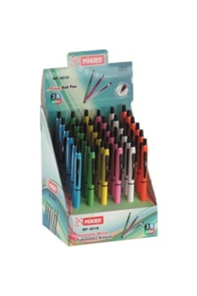 Mikro Bp801r-36 Metal Tükenmez Kalem