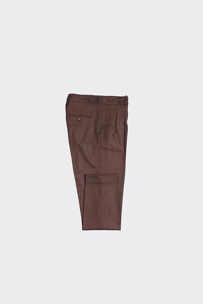Kadir Büyükkaya Double Pleat Men's Trousers-Kax2220W