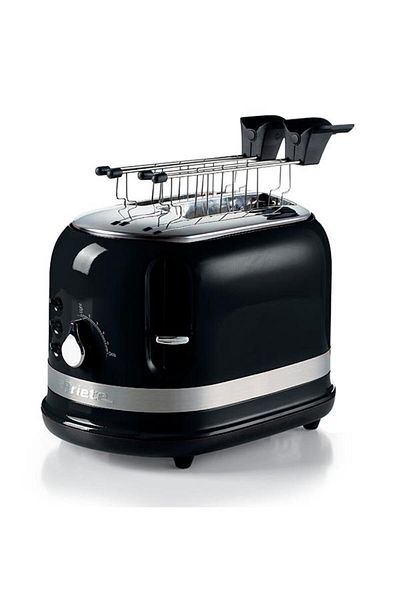 ARIETE Black Moderna Toaster