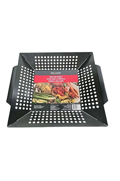 Grill Mark سلة شواء متينة عالية الجودة من الفولاذ غير اللاصق