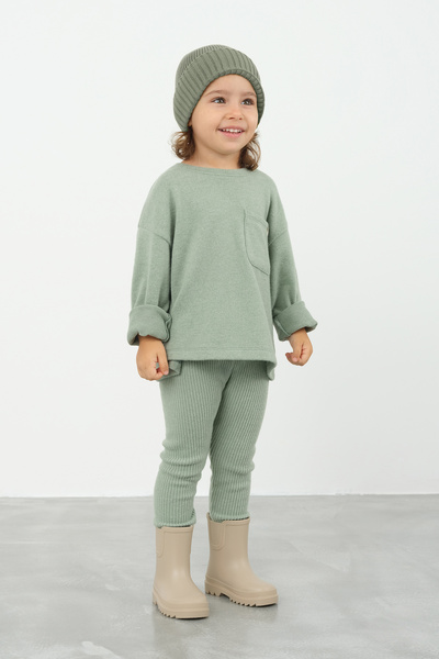 Mioma Kids Basic Tişört Su Yeşili