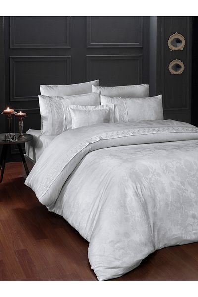 First Choice Firstchoice Steam White Duvet Cover Set