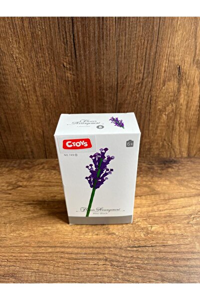 scntoys Çiçek Yapı Oyuncakları Lavanta Sevgiliye Hediye Çiçek yapma Çiçek Yapım Seti Yapı Blokları