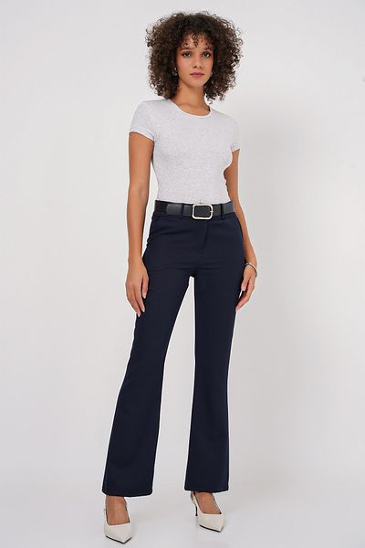 Bigdart 6538 Ζώνη Ισπανικό Παντελόνι - Navy Blue