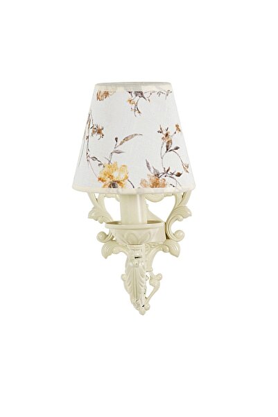 MASSARELLI Artur Single Sconce Cream-brown Floral