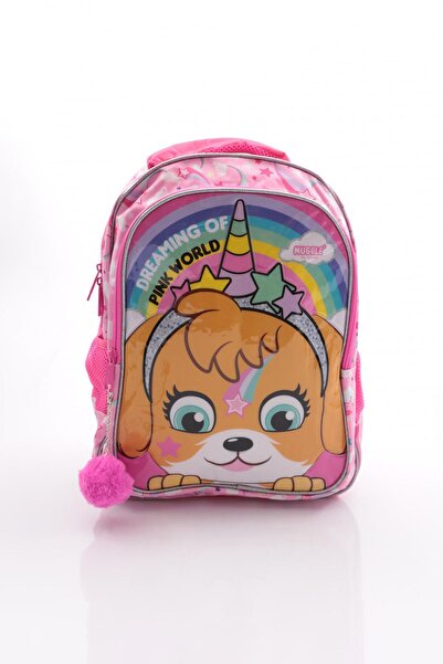 MUGGLE MU-9032 حقيبة المدرسة الابتدائية من مجموعة بينك وورلد