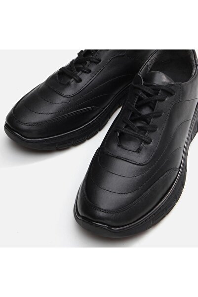 Yaya by Hotiç Černé pánské tenisky z pravé kůže