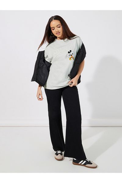 Styli Mickey Mouse Graphic Print Oversized T-Shirt