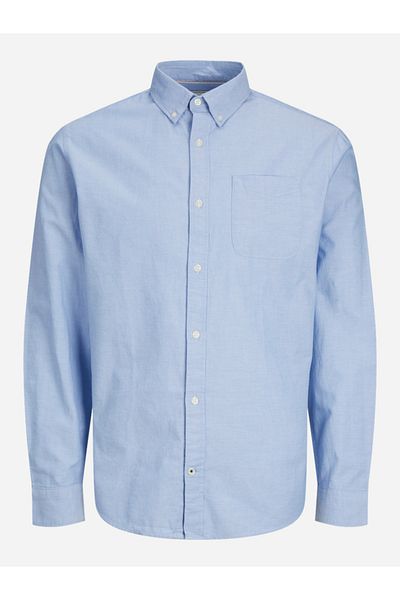 Produkt By Styli Solid Button-Down Collar Oxford Shirt
