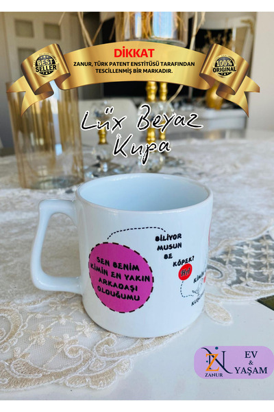 zanur Prens Dizisi Repliği Sen Benim Kimin En yakın... K.. Mug cup Kupa Barda...