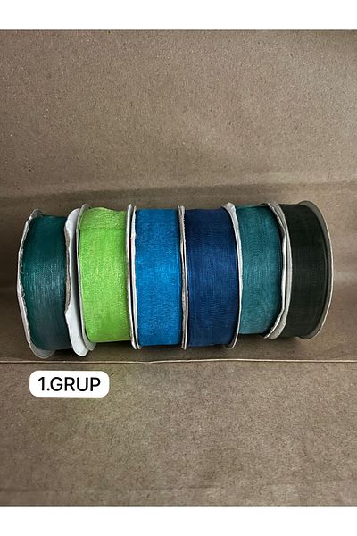 MASAL TUHAFİYE Πολύχρωμη οργανωτική κορδέλα 20 mm