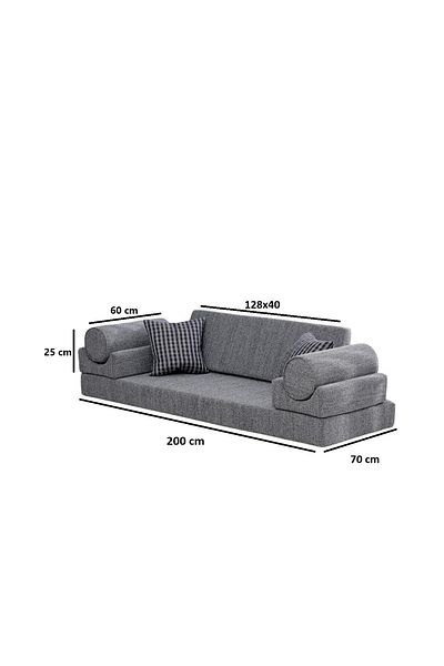COLORMİX Floor Sofa, Floor Sitting Cushion Oriental Corner