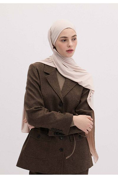Fresh Powder Bamboo Combed Shawl