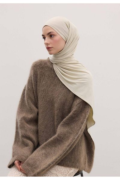 Fresh Green Bamboo Combed Shawl Tip