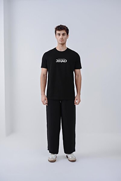 Dembu Jihad Tasarım Siyah Tişört